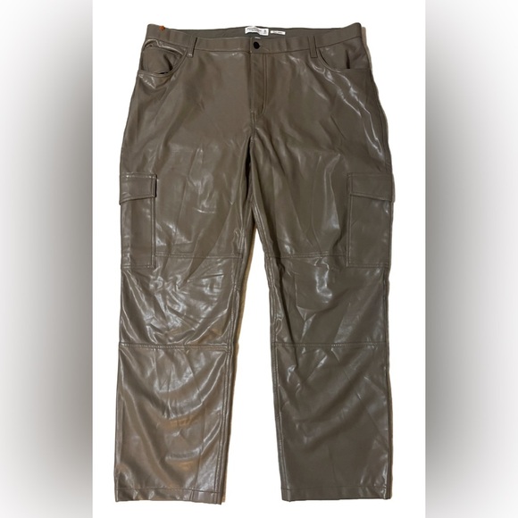 Abercrombie & Fitch 90s Relaxed High Rise Curve Love Cargo Pants Size 36/22L - Picture 1 of 10